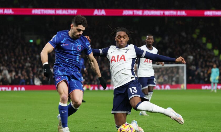 Tottenham v Chelsea LIVE: Latest score as Jadon Sancho hits back after Spurs’ dream start