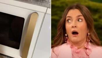 TikTok users slam Drew Barrymore’s ‘diabolical’ new kitchen range with no microwave numbers