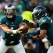 Philadelphia Eagles lock in play-off spot after win over Carolina Panthers