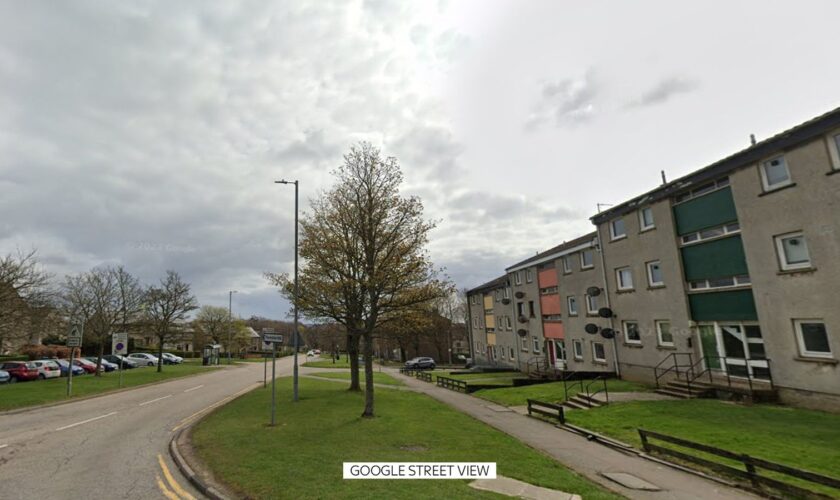 Foresterhill Road in Aberdeen