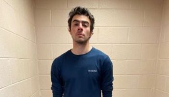 Luigi Nicholas Mangione in custody. Pic: Altoona Police Department