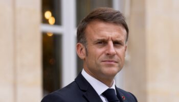 Le président Emmanuel Macron le 20 juin 2024 au palais de l'Elysée