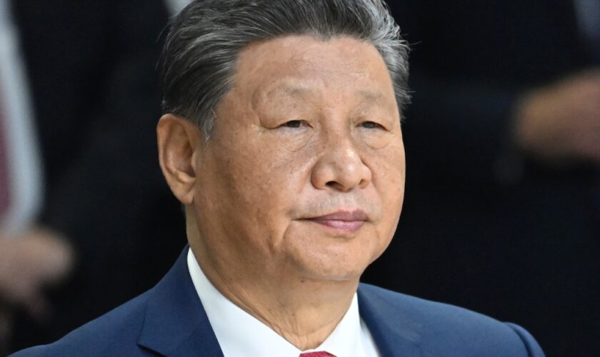 Le président chinois Xi Jinping participe à la réunion du sommet des BRICS à Kazan, en Russie, le 23 octobre 2024