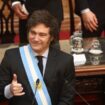 Le président argentin Javier Milei lors de la présentation du projet de budget 2025 au Congrès, le 15 septembre 2024 à Buenos Aires 