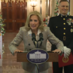 Social media erupts as kids correct Jill Biden's 'Happy Holidays' with 'Happy Christmas:' 'Epic response'