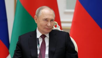 Vladimir Poutine, le 6 décembre 2024, lors d'un déplacement à Minsk chez son voisin bélarusse