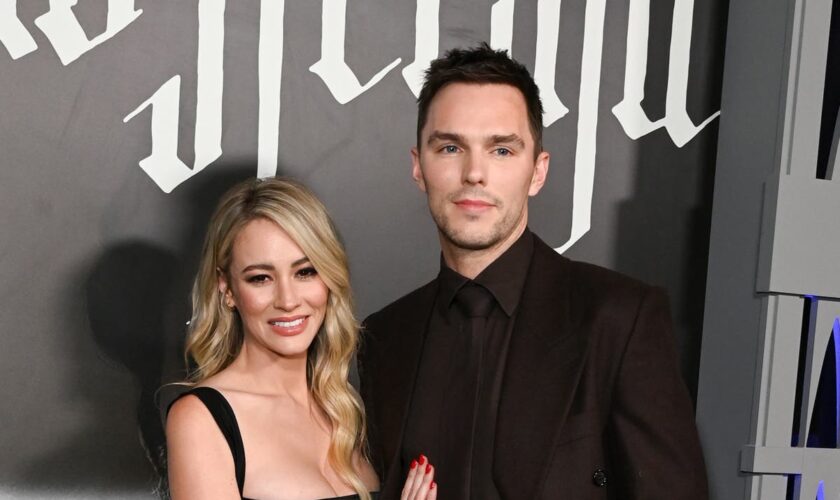 Nicholas Hoult and Bryana Holly walk first red carpet as a couple after 7 years of dating