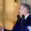 François Bayrou prend la parole pendant la cérémonie de passation à Matignon, le 13 décembre 2024