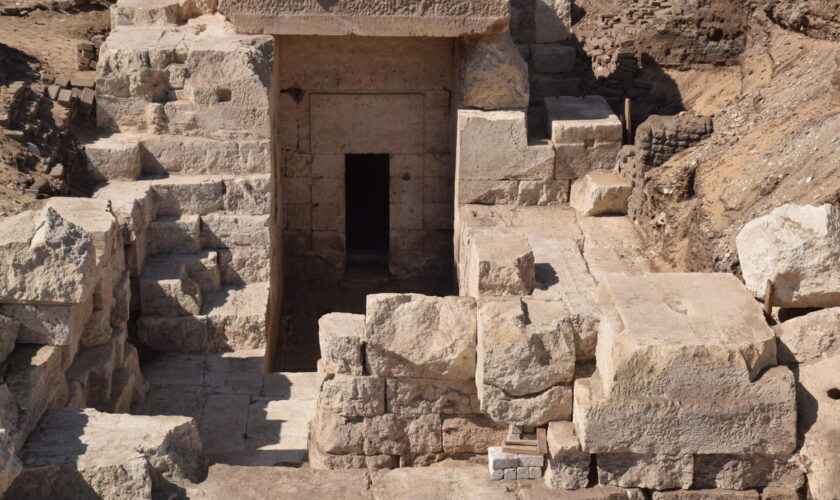 Un temple spectaculaire mis au jour par des archéologues en Egypte