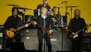 Paul McCartney leaves Manchester spellbound as he rolls out the hits on first night of UK tour