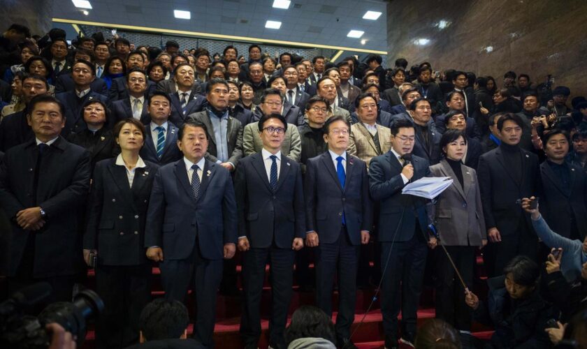 Südkorea: Opposition fordert schnelle Absetzung von Südkoreas Präsident Yoon