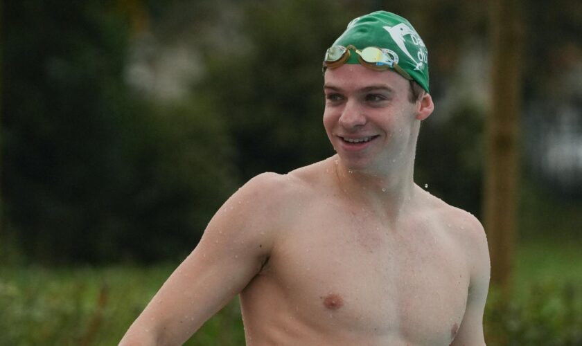 Léon Marchand élu nageur de l’année 2024 après ses quatre titres aux JO de Paris