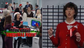 SNL spoofs office Christmas parties and fans are relating to the ‘unfortunately very true’ scenes