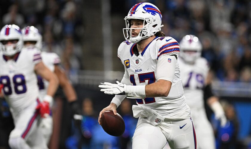 Josh Allen dazzles in Bills’ win over Lions in high-scoring bout