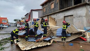 Photographie de Mayotte publiée par la Sécurité civile le 15 décembre 2024