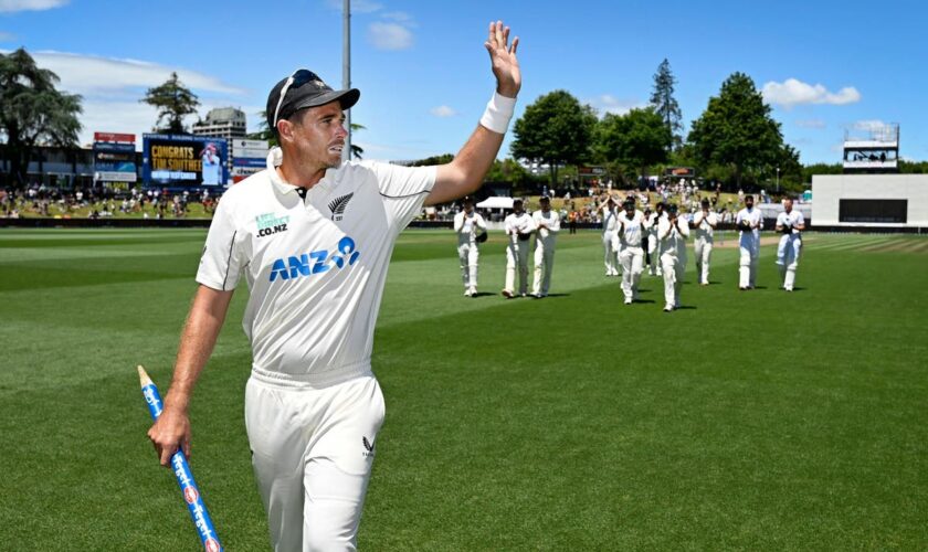 Victory over England a ‘nice way to fade out’ for Tim Southee