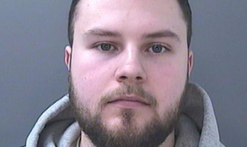 Lewis Edwards who was sentenced to life with a minimum term of 12 years at Cardiff Crown Court