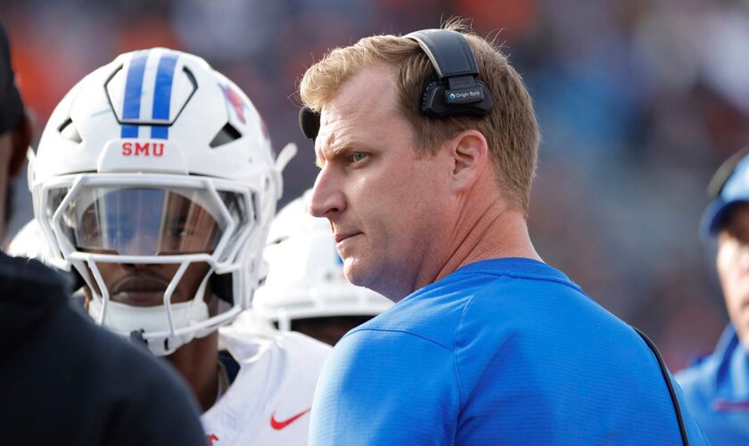 SMU head coach laments timing of transfer window after player enters portal as CFP looms