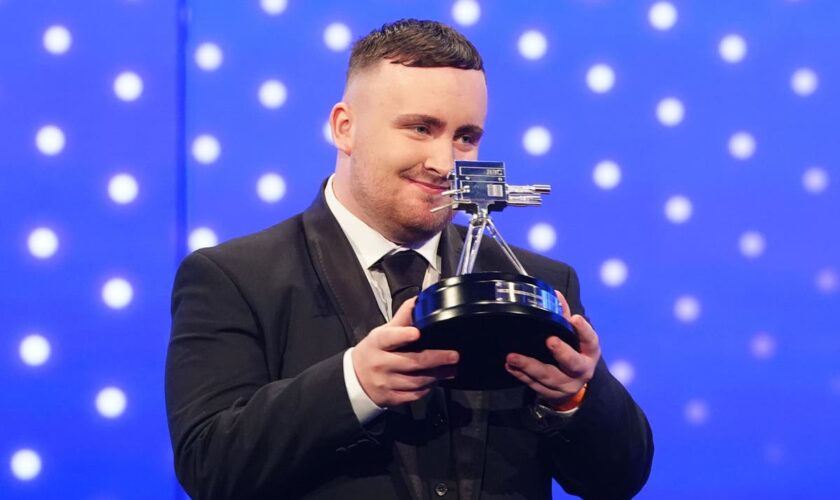 Luke Littler named Young Sports Personality of the Year after ‘changing’ darts