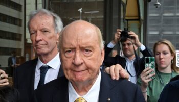 Former radio broadcaster and Australian rugby coach Alan Jones denies indecent assault charges