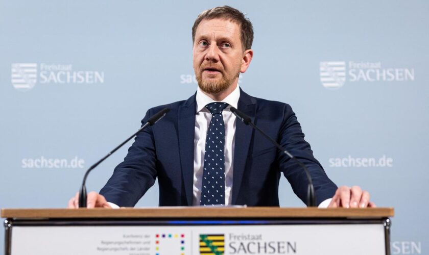 Sachsen: Sächsischer Ministerpräsident Kretschmer stellt sich zur Wiederwahl