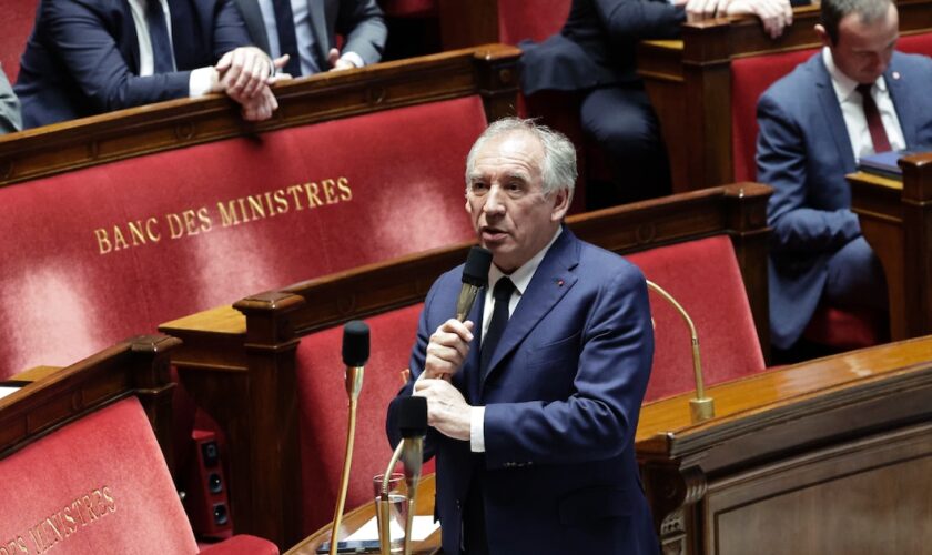 Le Premier ministre François Bayrou à l'Assemblée nationale le 17 décembre 2024