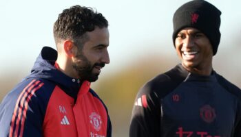 Ruben Amorim happy to keep ‘big talent’ Marcus Rashford at Man Utd