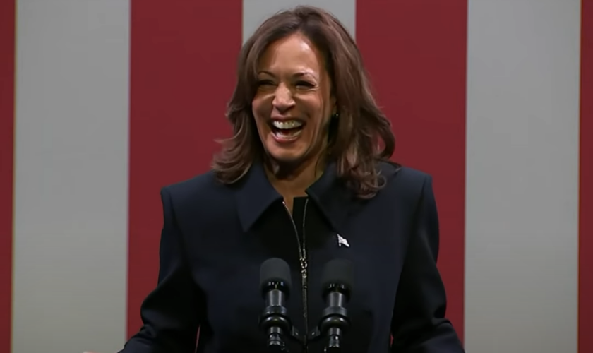 Kamala Harris laughs at her own 'the context in which you exist' word salad: 'Yeah, I did that'