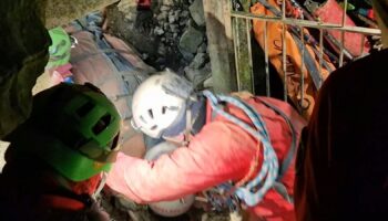 Injured researcher trapped in cave for 75 hours rescued