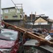 Cette photo prise par la Sécurité civile française le 16 décembre 2024 montre des dommages sur l'archipel français de Mayotte dans l'océan Indien, après le passage du cyclone Chido