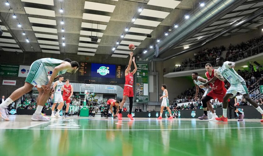 Nanterre-Hapoël Holon : le match de basket interrompu plusieurs minutes par des incidents en tribune