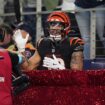 Bengals' Chase Brown upset with fine for jumping into Salvation Army kettle: 'It's bait'