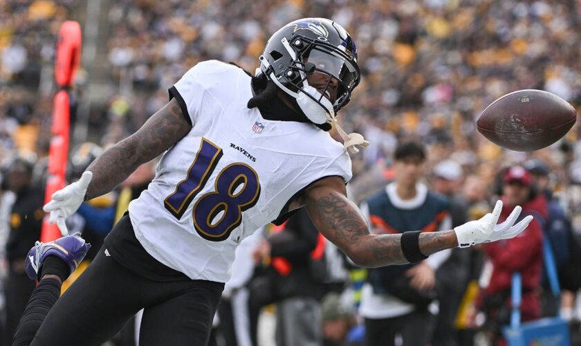 Ravens waive Pro Bowl receiver Diontae Johnson after drama-filled tenure