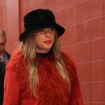 Taylor Swift arrives for her first Chiefs game since her Eras tour finished