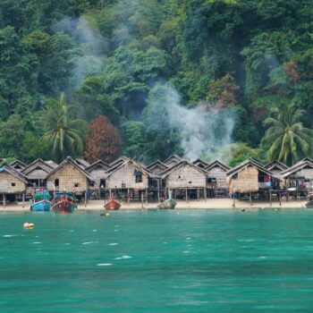 The ‘sea nomads’ forced to switch life on the ocean for land