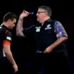 Unhappy birthday: Former champion Gary Anderson bows out of World Championship