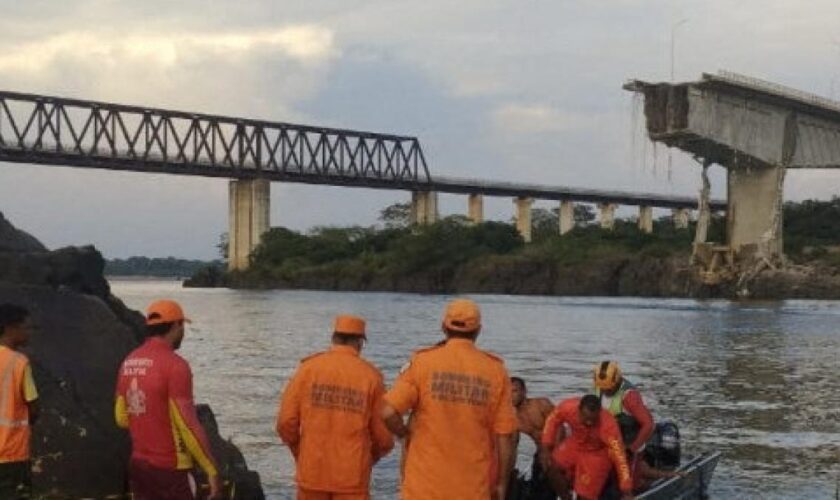 Mindestens ein Toter bei Brückeneinsturz in Brasilien