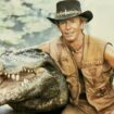 Paul Hogan with the famous croc. Pic: Paramount/Everett/Shutterstock