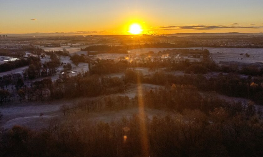 Sunny spells are also expected this Christmas. Pic: PA