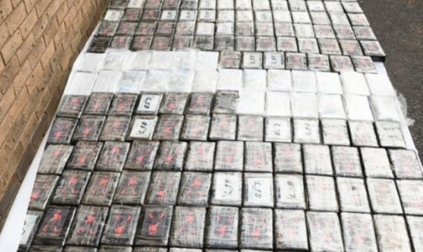 Police seized more than half a tonne of cocaine from a van in East Yorkshire. Pic: NCA