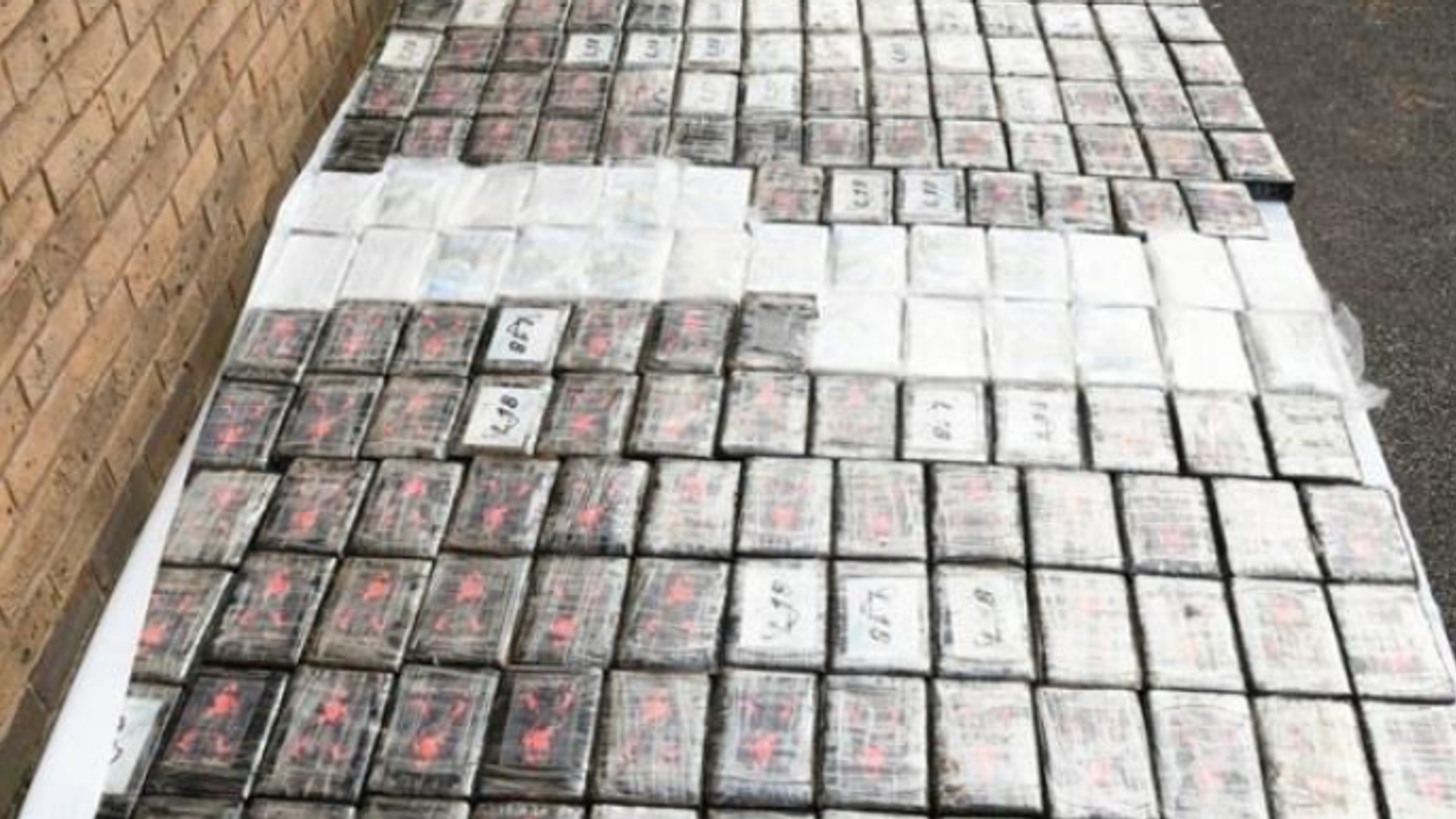 Police seized more than half a tonne of cocaine from a van in East Yorkshire. Pic: NCA