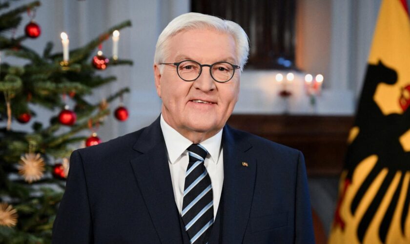 Weihnachtsansprache: Frank-Walter Steinmeier ruft zu Zusammenhalt auf