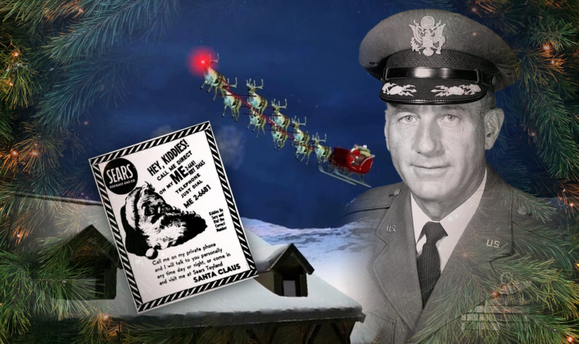 Santa Tracker began with a phone call to Colonel Harry Shoup