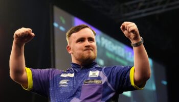 When does Luke Littler play at the World Darts Championship?