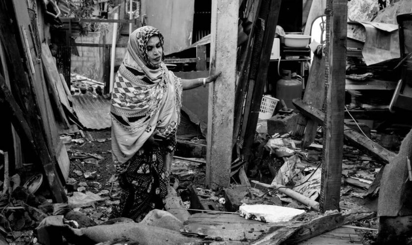 EN IMAGES - A Mayotte, les ravages de Chido sous le regard de David Lemor