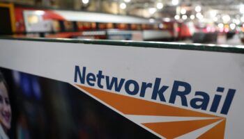 File photo dated 6/3/2020 of Network Rail signage at Waverley train Station in Edinburgh. Network Rail has announced it is ramping up spending to protect the railway from climate change and extreme weather. The Government-owned company, responsible for Britain's railway infrastructure, said it will invest around £2.8 billion over the next five years in relation to the issues. Pic: PA