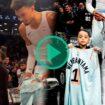 Victor Wembanyama a fait craquer les fans de NBA avec cet échange de maillot pour un jeune fan