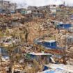 Vue du village de Vahibé, en périphérie de Mamoudzou, à Mayotte, le 24 décembre 2024