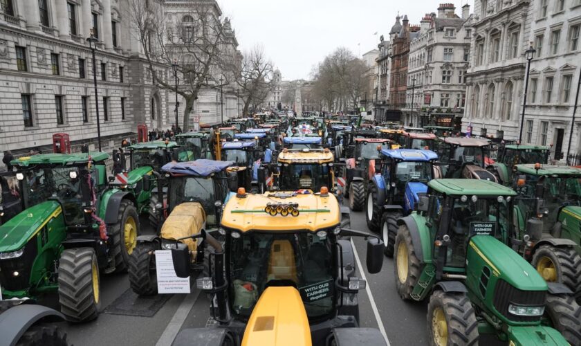 Fresh tractor tax blow for Starmer as Labour could lose three quarters of rural seats, poll suggests