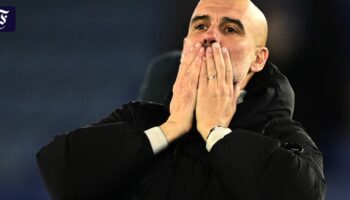 Premier League: Guardiola atmet tief durch nach Sieg von Manchester City